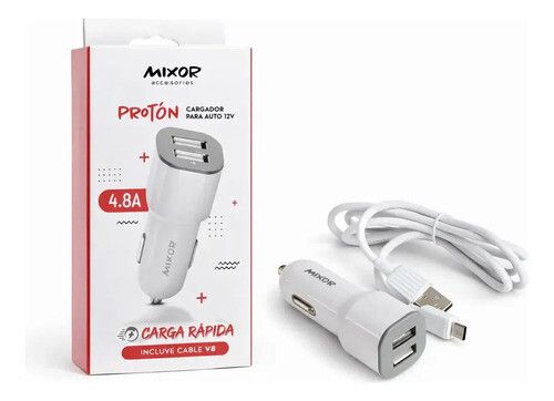 CARGADOR 12V MIXOR PROTON 4.8A MODM-044