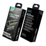 CARGADOR 12V VOLTAIR DUAL USB-A  20W + TYPE C 25W