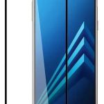 GLASS FULL GLUE SAMSUNG  A6 PLUS