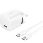 CARGADOR BELKIN BOOSTCHARGE 25W TIPO C A TIPO C