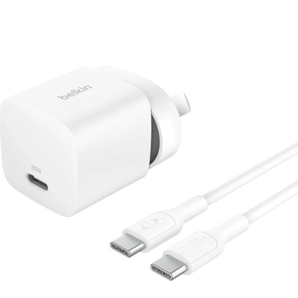 CARGADOR BELKIN BOOSTCHARGE 25W TIPO C A TIPO C