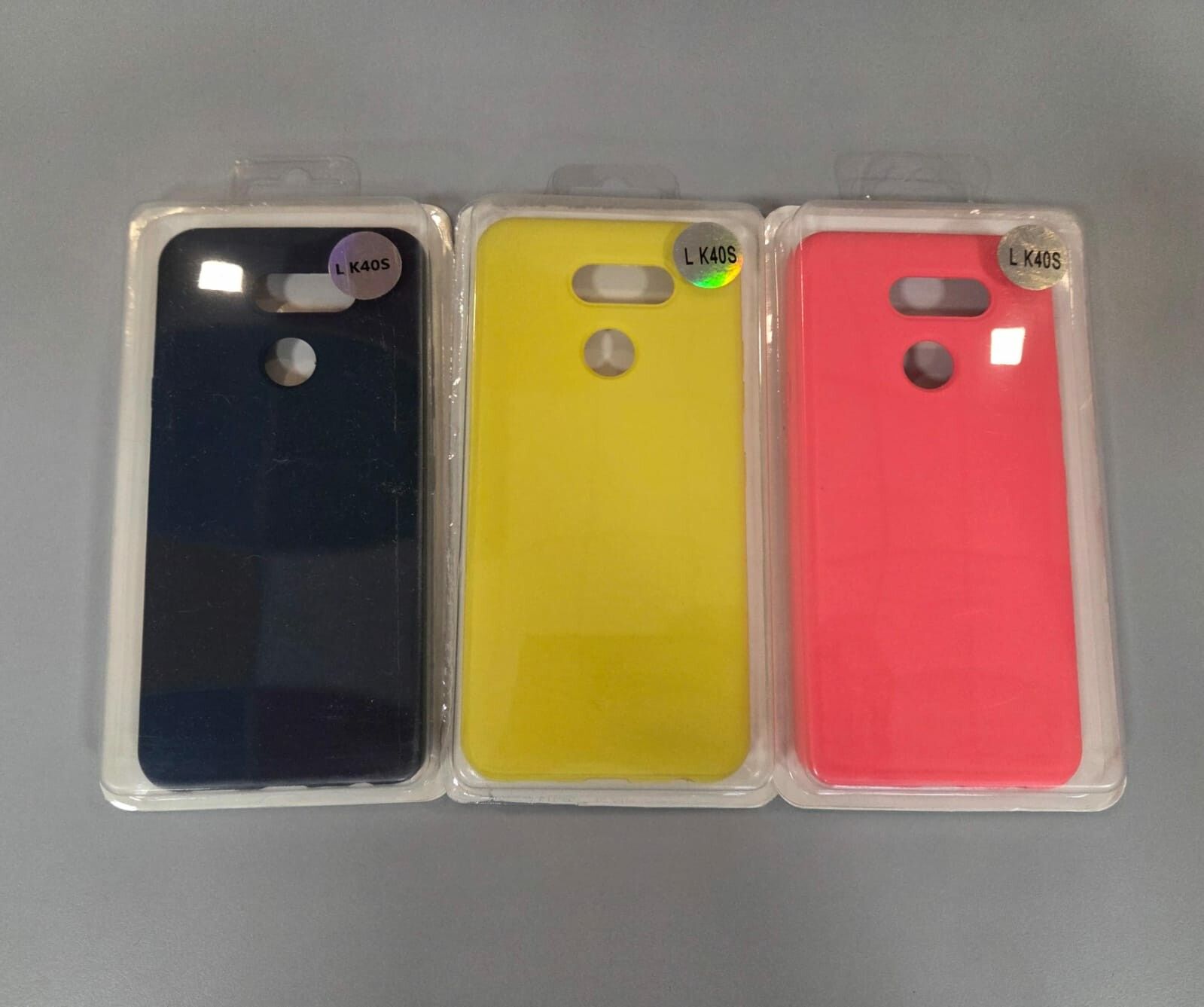 SILICONE COVER SIN LOGO LG K40S SILICONE COVER SIN LOGO LG K40S - Imagen 1