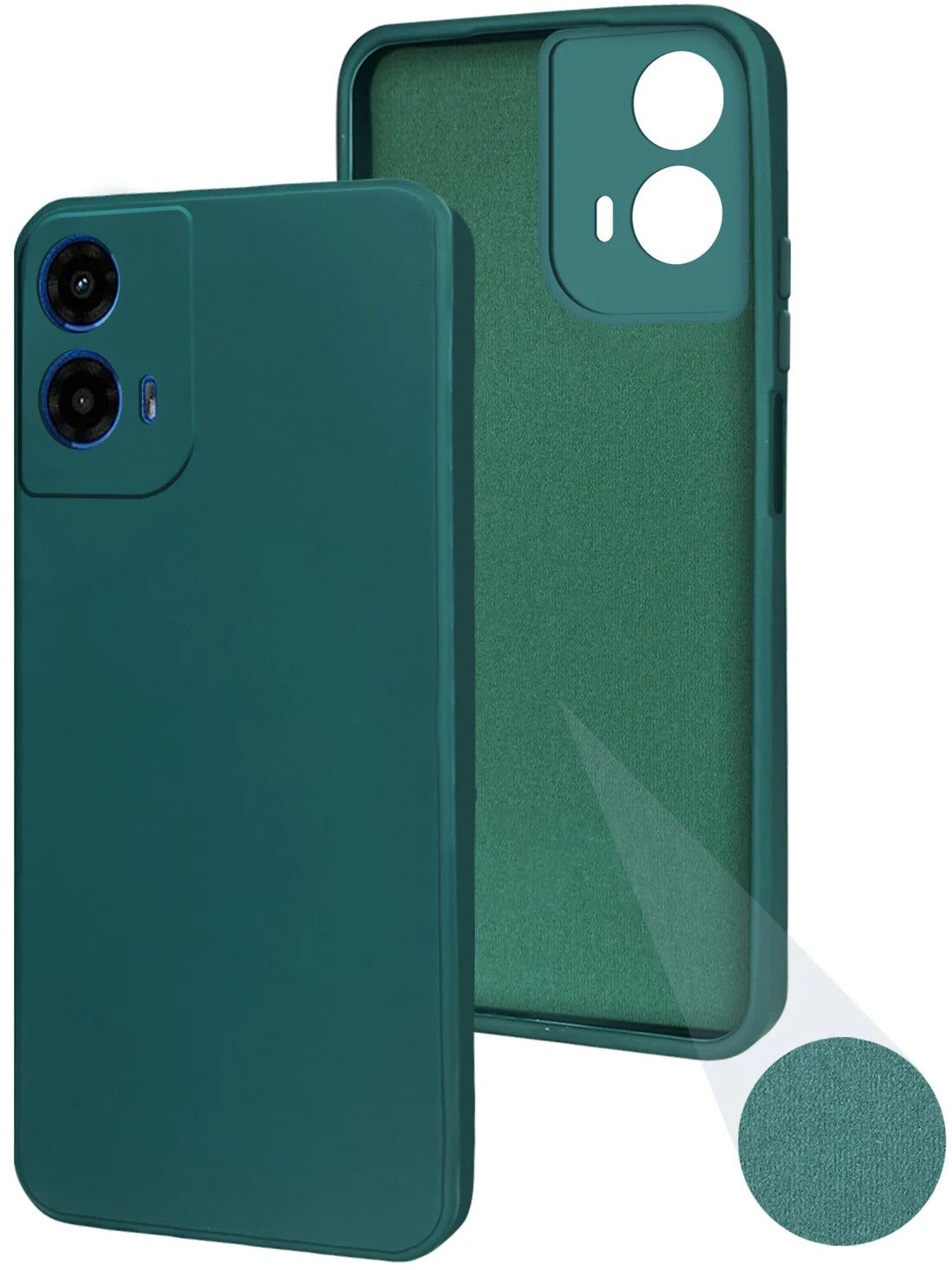 SILICONE COVER SIN LOGO MOTOROLA G45 SILICONE COVER SIN LOGO MOTOROLA G45 - Imagen 1