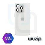 TAPA IPHONE 16 PRO MAX - Con lentes de camara - BLANCO