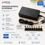 CARGADOR NOTEBOOK AITECH CON FICHA LENOVO 9 PINES MOD ESECH-4