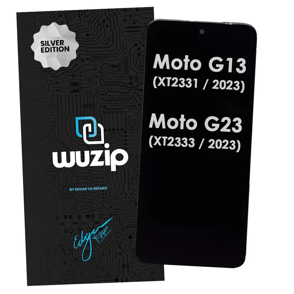 Modulo Moto G13 / G23 / G34 / G45 / G53 - SILVER EDITION Modulo Moto G13 / G23 / G34 / G45 / G53 - SILVER EDITION - Imagen 1