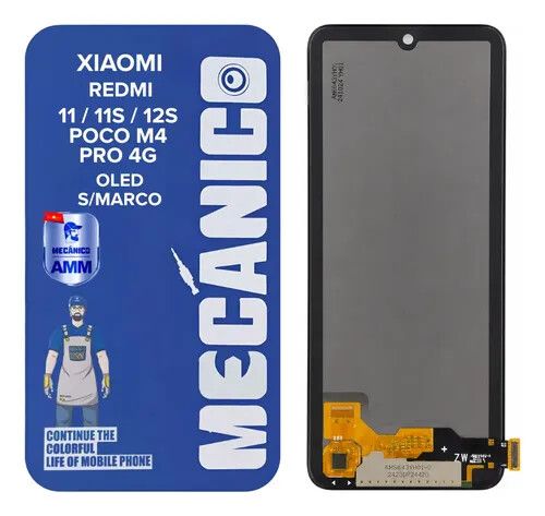 MODULO XIAOMI REDMI NOTE 11/POCO M4 PRO OLED MECANICO MODULO XIAOMI REDMI NOTE 11/POCO M4 PRO OLED MECANICO - Imagen 1