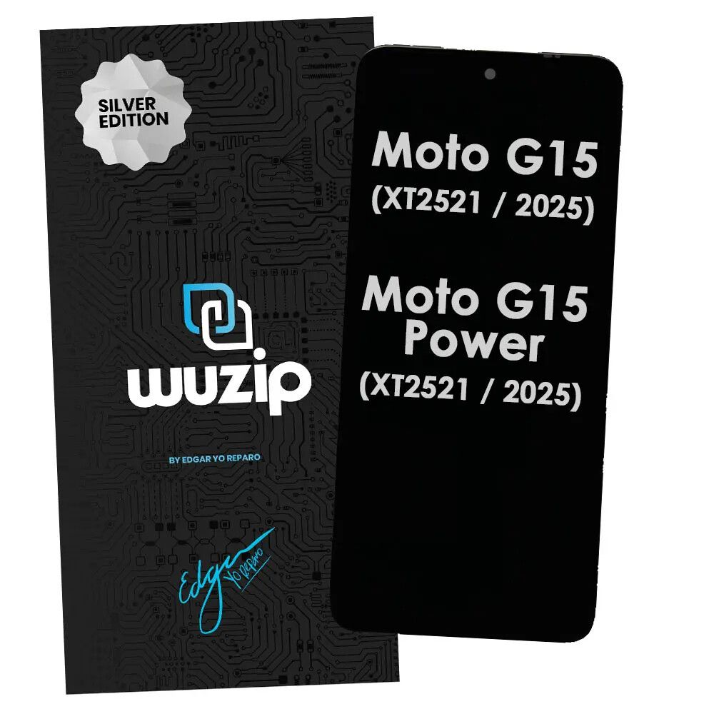 Modulo Moto G15 / G15 Power XT2521 – Silver Edition