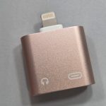 ADAPTADOR IPHONE LIGHTNING A MINI PLUG SIN BLISTER SPLITTER