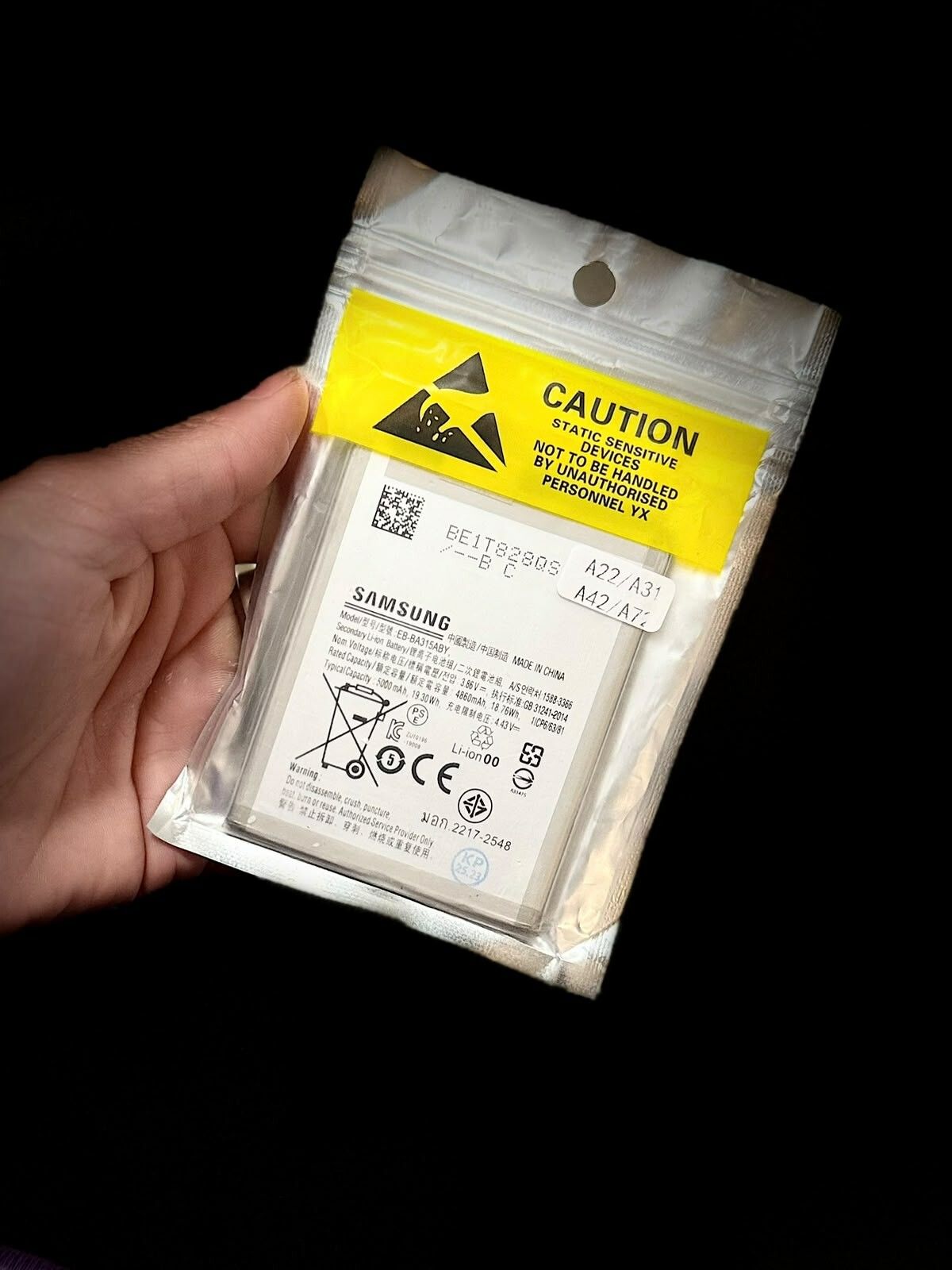 BATERIA SAM A22/A31/A32 4G - BA315 BATERIA SAM A22/A31/A32 4G - BA315 - Imagen 1