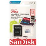 SANDISK ULTRA MICROSDHC 32GB CLASE 10 AAA